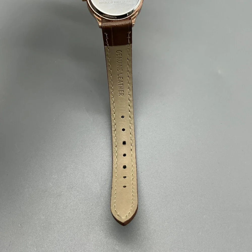 ROK Air Force Womens Watch 28mm Champagne Dial Chief Of Staff New Battery